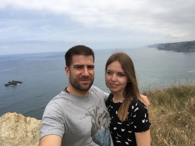 Vista de la zona de despegue