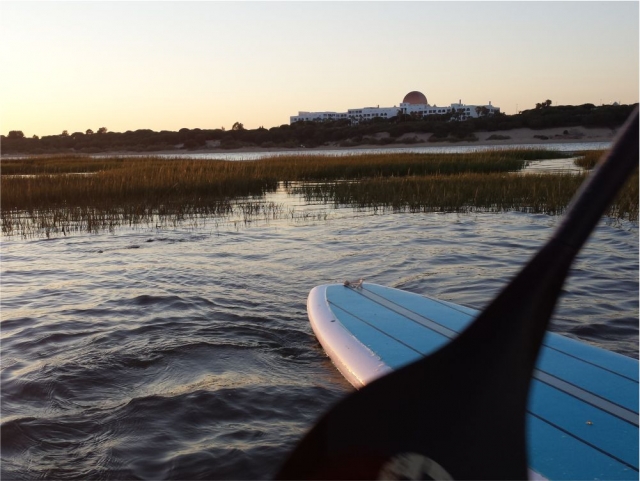 Curso de sup en las aguas de huelva