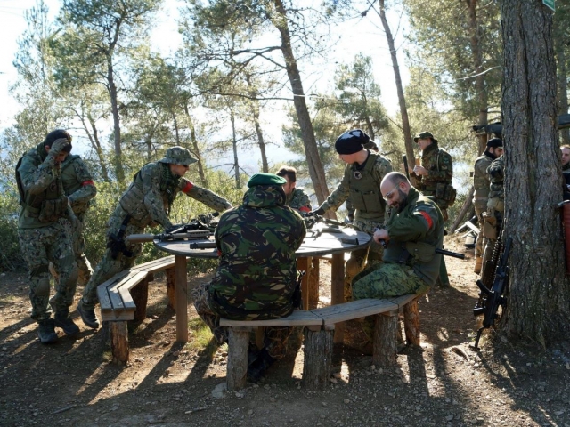  Preparing ammunition 