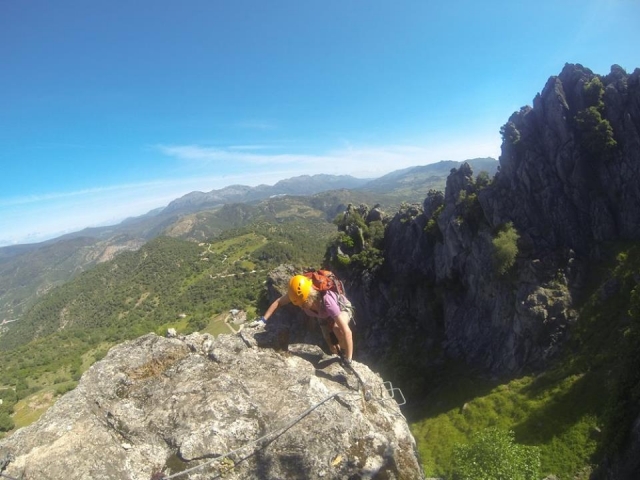  At the top of Hacho Gaucin 