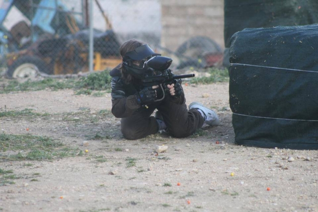  Shooting on our knees 