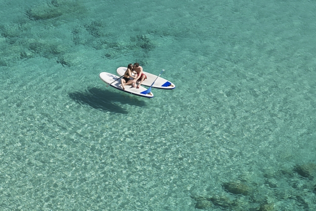  Rota romântica de SUP pelo Mediterrâneo Menorquino 