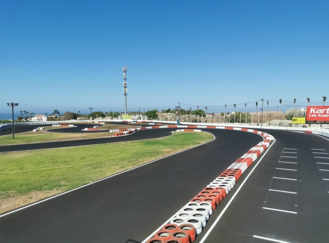 Circuito para conducir karts 