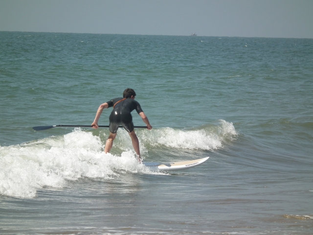 paddle surf