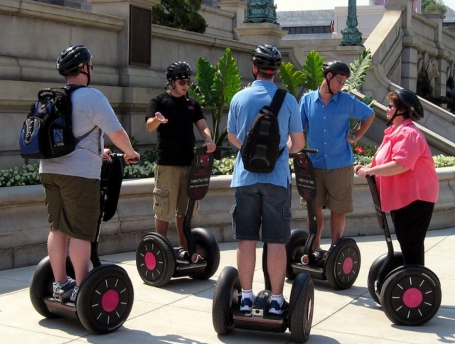 Paseo turistico en segway