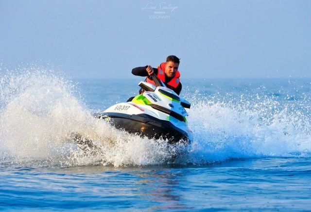 Moto d'acqua a Gijón 
