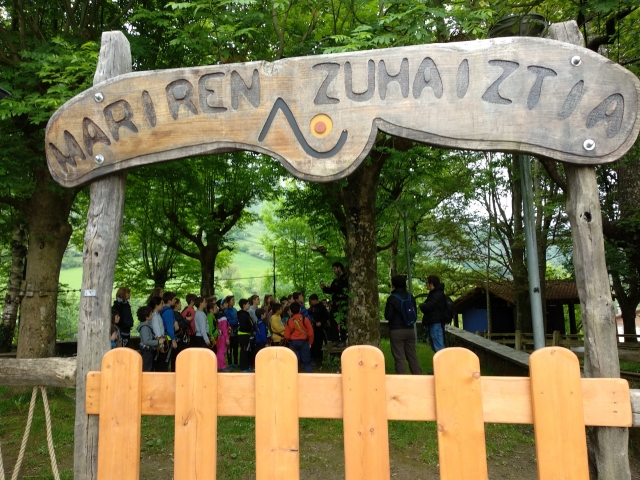 Entrada al parque