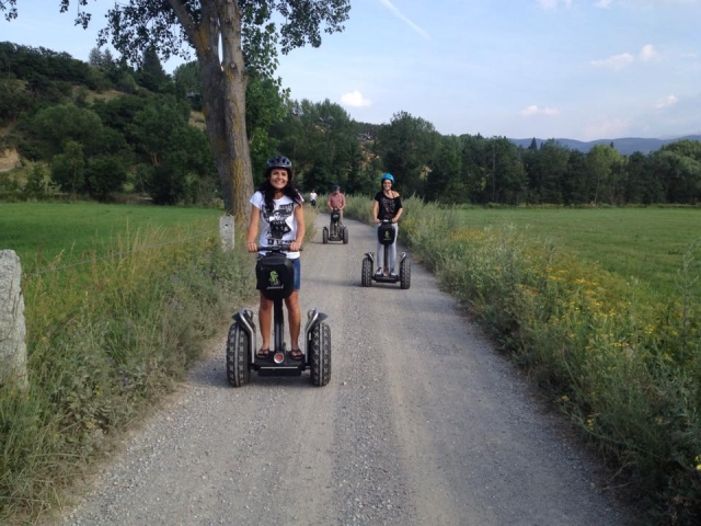 Completando el camino en segway