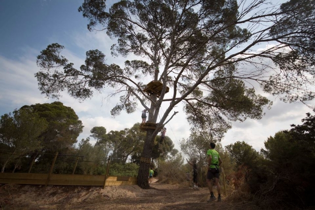 Parque de aventuras arbóreo