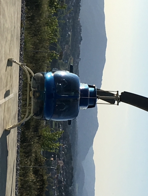 Helicóptero listo