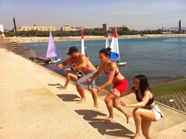  stretching prima di iniziare 