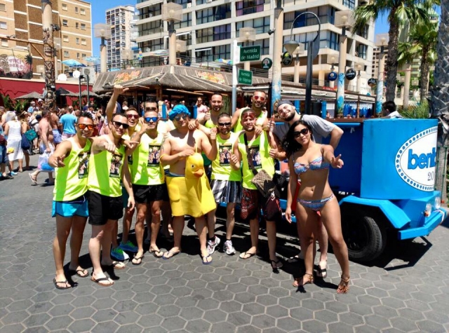 Despedida disfrazado de patito