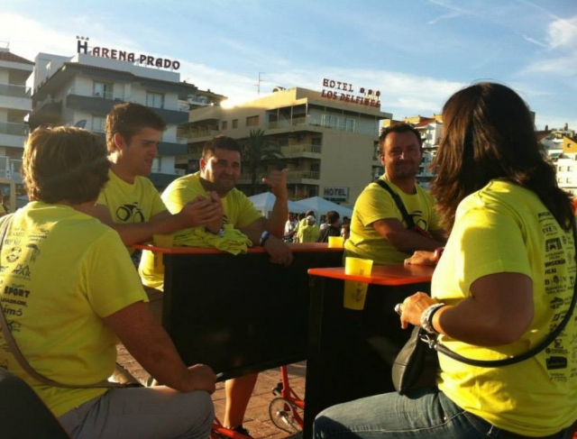 Bicibarra durante las fiestas