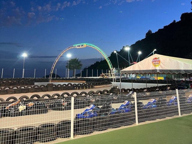 Karting at night