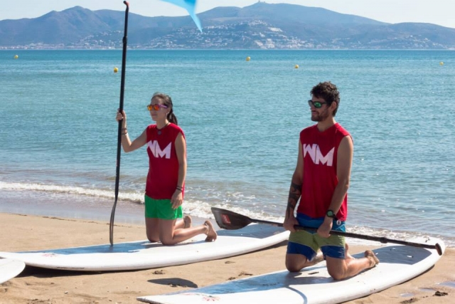 Clases en la playa