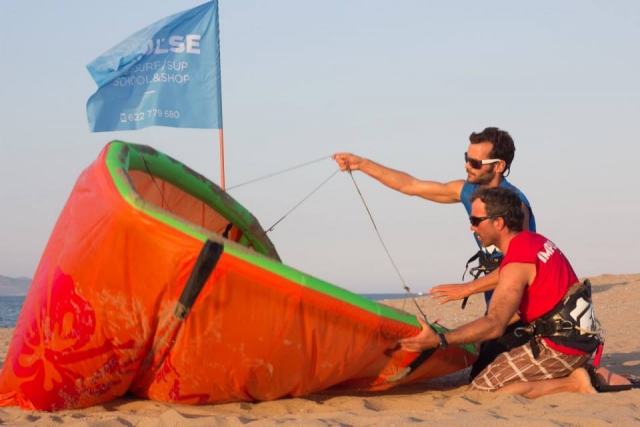 Clases de kitesurf