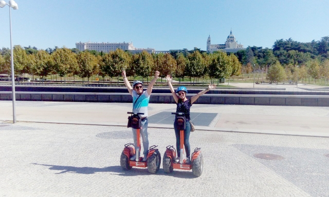  Auf einem Segway durch Madrid Rio 