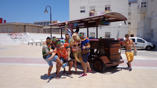 Despedida disfrazados