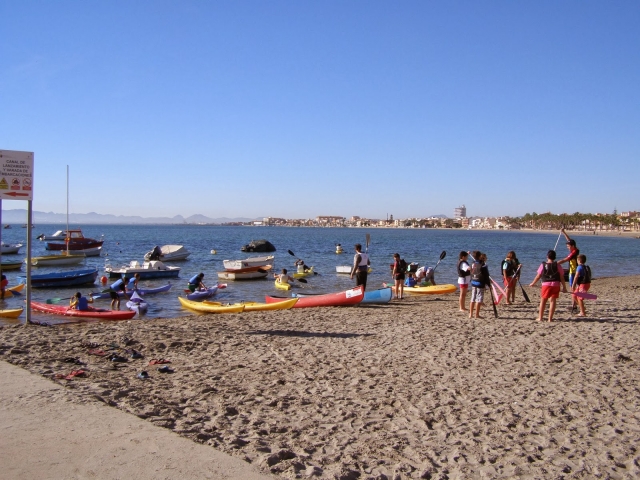 Saliendo al mar