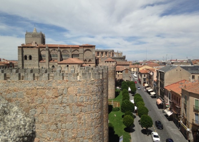  Zentrum von Avila 