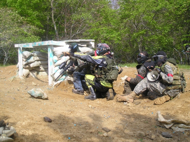 En el campo de batalla