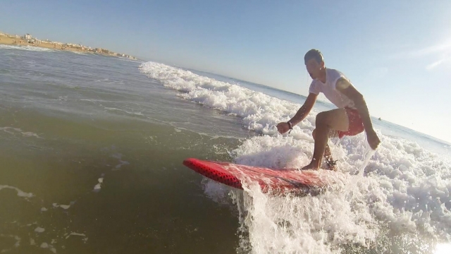 Surfeando en Torrevieja