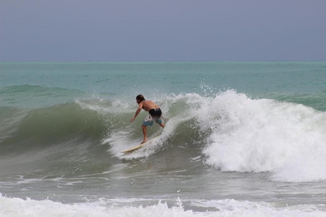 Surfeando en Torrevieja