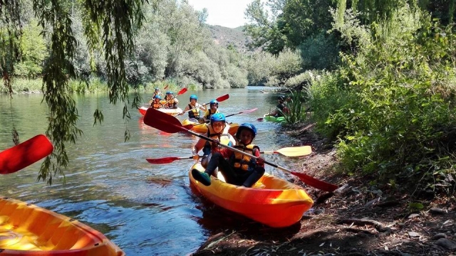  Canoë dans le Sil 