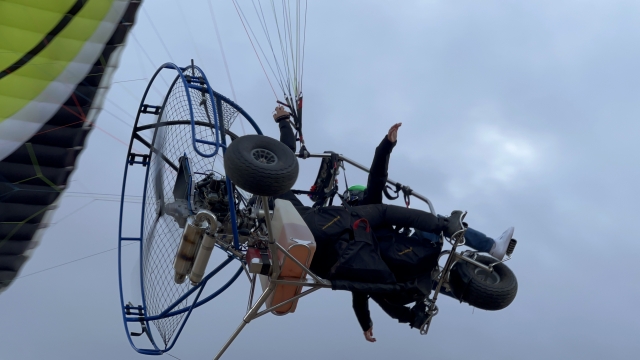 Vuelo en paramotor