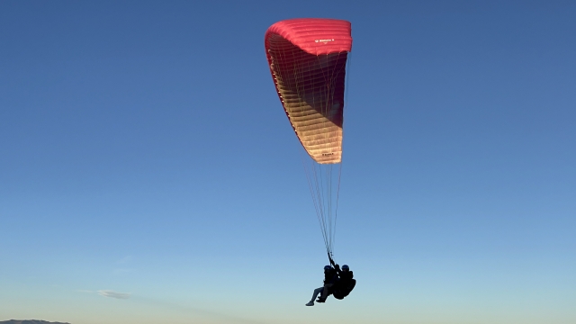 Emoción en parapente