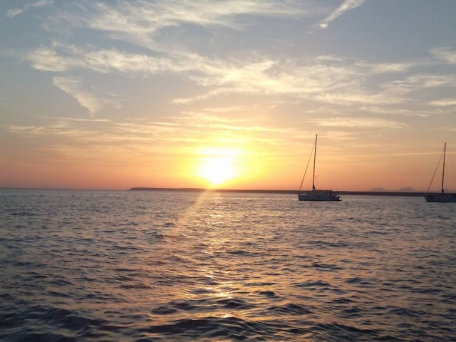 Disfruta del atardecer