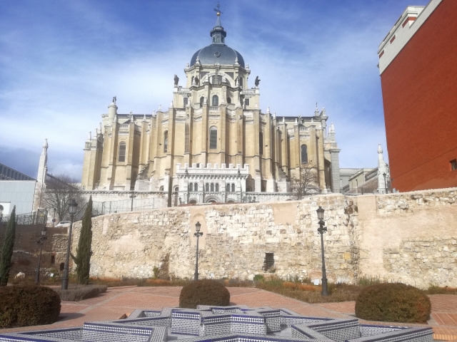 Muralla arabe en Madrid