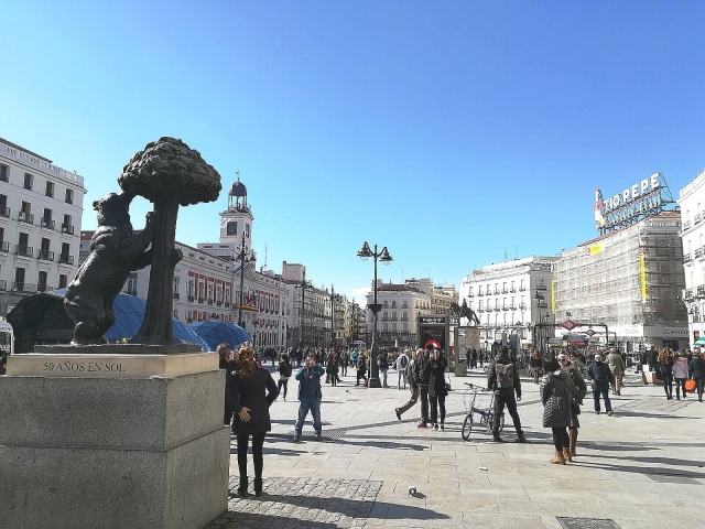 Puerta del Sol en Madrid