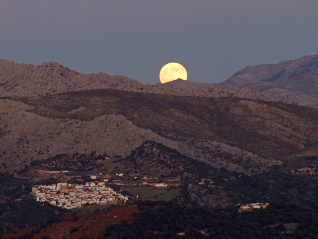 Atardecer en el Valle del Genal