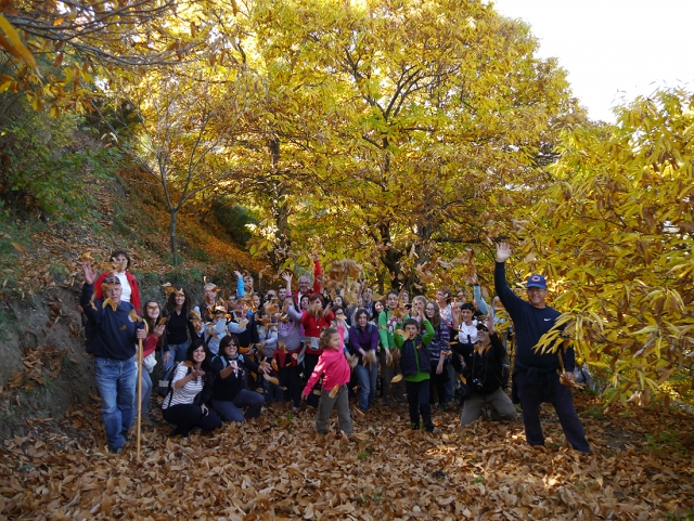 Senderismo en castanar de Cartajima 