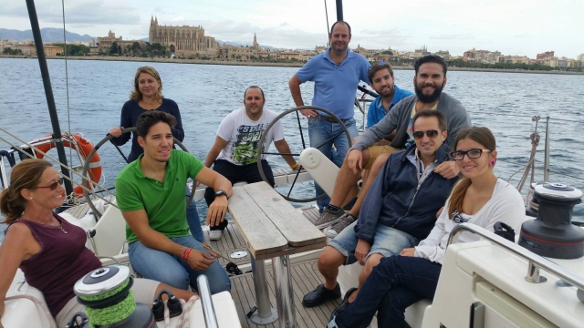  Entre amis sur le bateau 