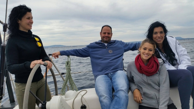  Détendu sur le bateau 