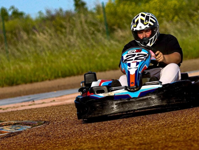  Alla guida del kart 