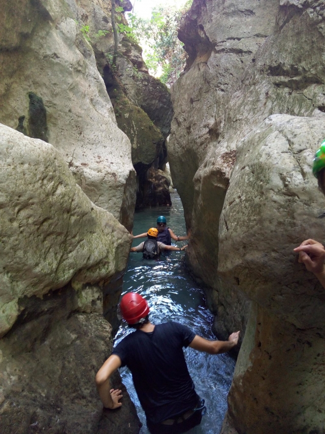 Entra en las pozas