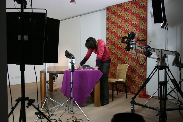  Filming a spot 