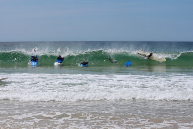  Cours d'initiation au surf 