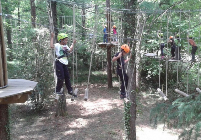  Passerella in legno per bambini di Otxandio 