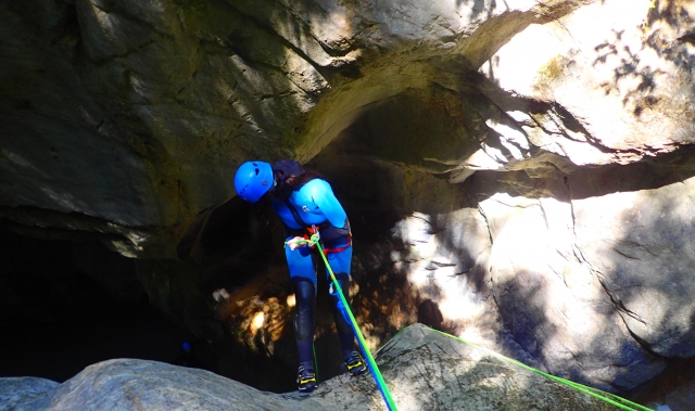  During the descent 