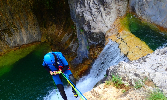  Canyon descent 