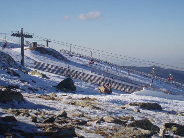  Blaue Piste in Valdesqui 