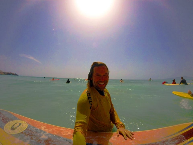 Sesion de surf