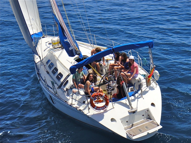 velero navegando