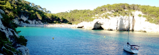 vista mar acantilado