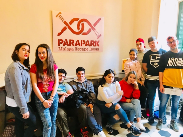 Grupo de alumnos del colegio