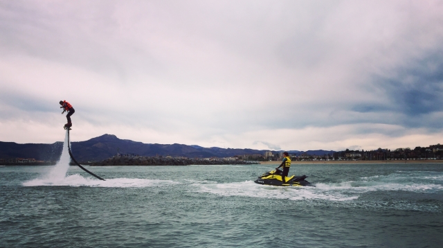  霍达里比亚 (Hodarribia) 的 Flyboard 